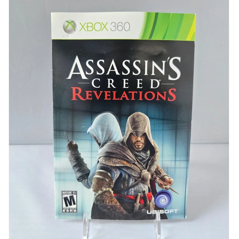 Assassin's‎ Creed III & Revelations Bundle - Xbox 360 - Complete CIB 2 Games